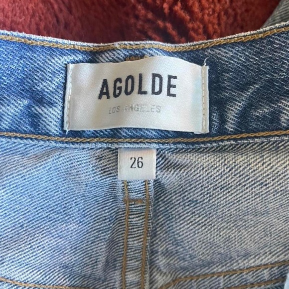 Agolde from Free People high rise light wash 90s jean. Size 26. - Picture 2 of 3